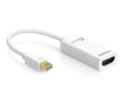 J5 Create JDA159 Mini DisplayPort to 4k HDMI Adapter - White