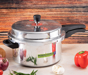 Royalford RF5803 7.5 Litre Aluminium Pressure Cooker - Silver
