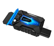 Cool Cold Ice Magic 3 Mini Laptop Cooling Fan - Black and Blue