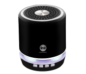 Microdigit MRS264T Mini Bluetooth Speaker - Black and White