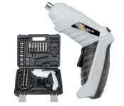Mini Multifunctional Cordless Rechargeable Hand Drill Electric Screwdriver Sets JA036 -Black/White