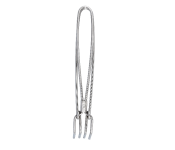 Royalford RF10144 25cm Stainless Steel Doctor Pakkad - Silver  - Similar Product Imag - ID 93097