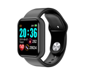 JA-F- D20 1.3 inch Water resistant IPS Color Screen Smart Watch - Black