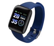 D13 Smart Watch with Heart Rate Monitor - Blue