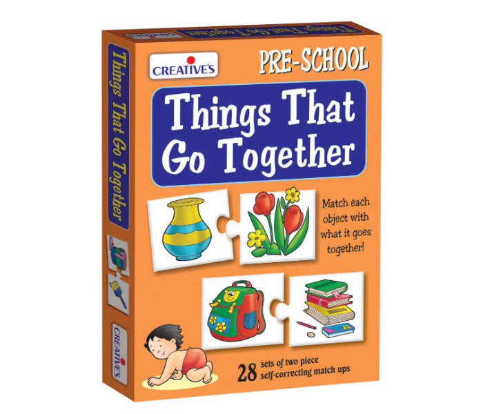 JMsouq Creative Educational CE00625 Things That Go Together Educational Game for Kids  - Similar Product Imag - ID 92463