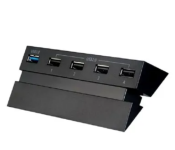 PS4 5-Port USB Hub - Black