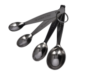 Royalford RF10064 4 Piece Stainless Steel Measuring Spoon Set - Silver  - Similar Product Imag - ID 93091