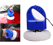 Generic 16cm Mini Portable Car Polishing Machine - Blue Front View - ID 94014