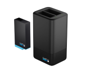 GoPro ACDBD-001 Max Dual Battery Charger with Spare Battery - Black