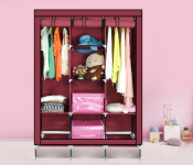 88130- WARDROBE STORAGE FOR HOME 130x45x175 JA116   - Similar Product Imag - ID 43175