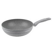 Royalford RF9841 28cm Granite Coated Smart Deep Fry Pan - Grey