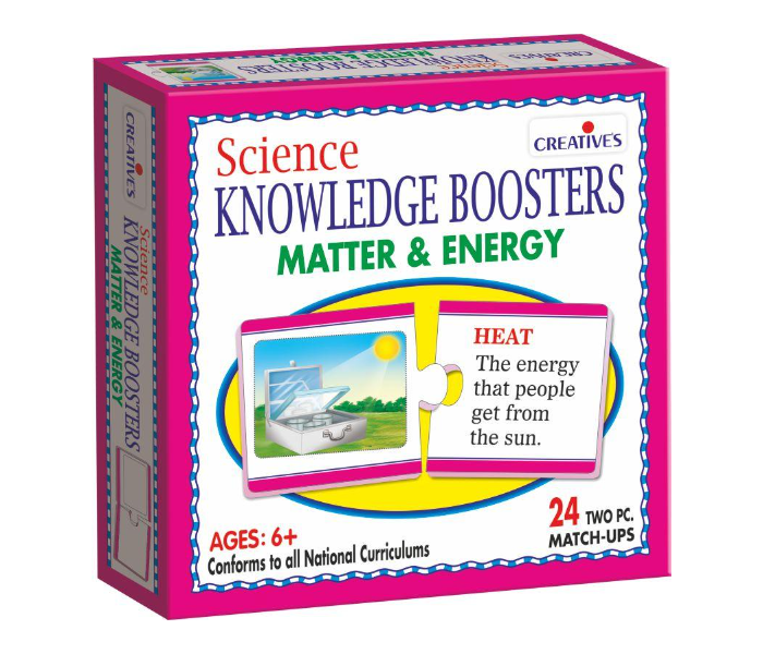 JMsouq Creative Educational CE00194 Science Knowledge Boosters Matter and Energy Puzzle Educational Game for Kids  - Similar Product Imag - ID 92112