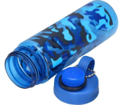 Royalford RF6419 600 ML Military Design Water Bottle - Blue