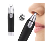 Professional Painless Eyebrow Nose and Facial Hair Trimmer for Men - Black