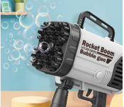 Generic Rocket Boom Bubble Gun Electric Magic Bubble Machine