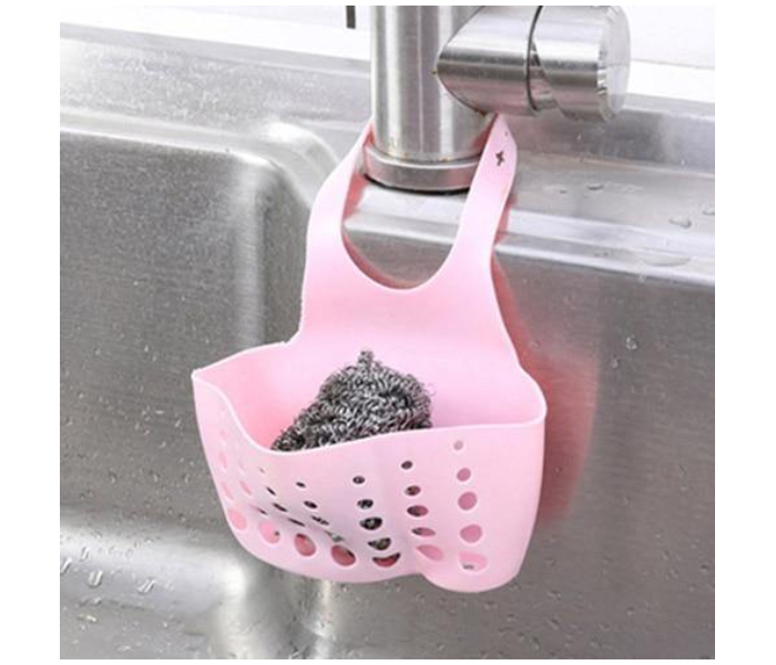 GTC 22000640 2 Pcs Silicone Kitchen Sponge Holder Sink Caddy - Pink  - Similar Product Imag - ID 96012