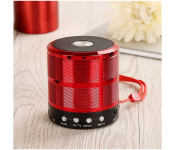 SP 43 Mini Portable Bluetooth Speaker - Red