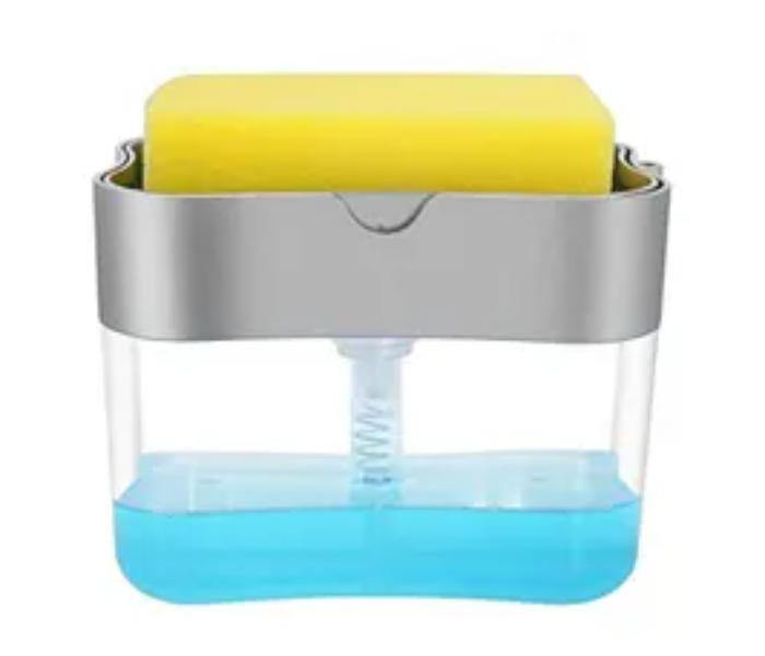 Generic 2-In-1 Soap Pump And Sponge Caddy Detergent Dispenser Holder  - Similar Product Imag - ID 96791