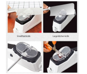 FN - Multifunctional Electric Split Knife Sharpener - White