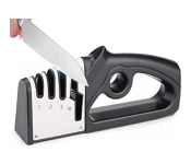 Generic 4 in 1 Knife Sharpener - Black and Silver  - Similar Product Imag - ID 98323