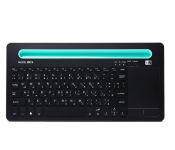 Heatz ZK13 Touchpad Standy Bluetooth Keyboard - Black