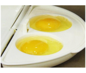 Microwave Safe Non Sticky Egg and Omelet Cooker-White  - Similar Product Imag - ID 100652