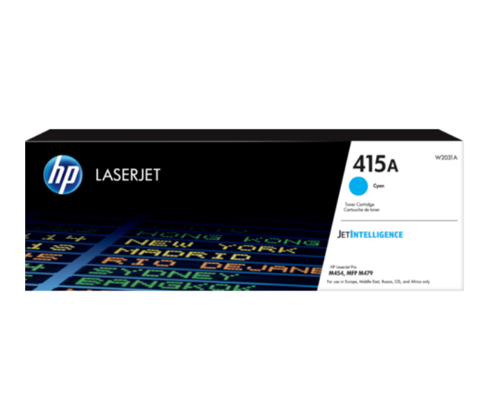 HP 415A W2031A Original LaserJet Toner Cartridge - Cyan  - Similar Product Imag - ID 99897