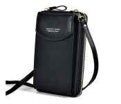 Forever Young Women PU Leather Mini Sling Bag - Black  - Similar Product Imag - ID 97566