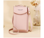 Forever Young Women PU Leather Mini Sling Bag - Light Pink  - Similar Product Imag - ID 97568
