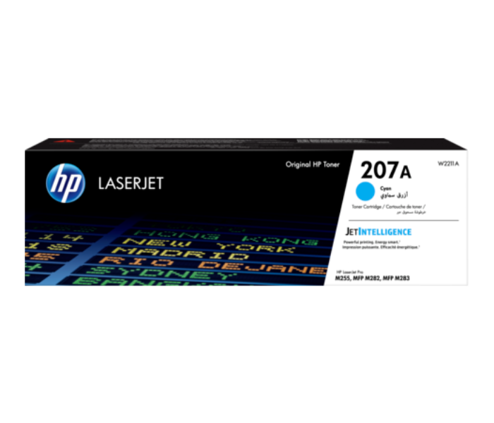 HP 207A W2211A Original LaserJet Toner Cartridge - Cyan