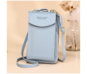 Forever Young Women PU Leather Mini Sling Bag - Blue  - Similar Product Imag - ID 97573