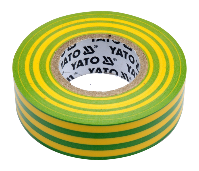 Yato YT-81655 20 Meter PVC Electrical Insulation Tape - Green and Yellow  - Similar Product Imag - ID 99551