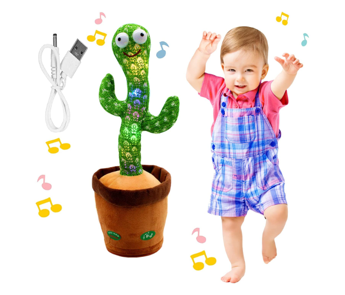 Dancing Cactus Toy for Kids - Green  - Similar Product Imag - ID 100787