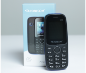 Fonecom F15 Dual Sim Base Phone Blue Image