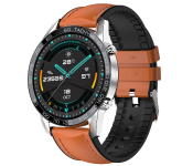 Xcell Classic Smart Watch with Leather Strap Image