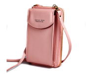 Forever Young Women PU Leather Mini Sling Bag - Pink