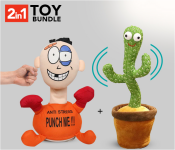 Dancing Cactus Toy Electric Shaking Recording Singing Talking Image
