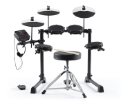 Alesis Debut Kit Kids Drum Set with 4 Mesh Electric Drum Set Pads - Black-img878379596