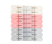 Delcasa DC2006 16Pieces Plastic Cloth Hanging Plastic Clip Set 