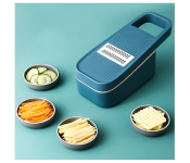 FN-Multi-Functional Nordic Style Durable Vegetable Grater with Storage Box - Blue  - Similar Product Imag - ID 102640