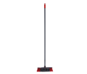 Delcasa DC1615 Indoor and Outdoor Sweeping Detachable Handle Broom - Red & Grey