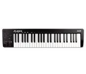 Alesis Q49 MKII 49 Key USB MIDI Keyboard Controller with Full Size Velocity Sensitive Synth Action Keys - Black-img1676621060