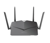 D-Link DIR-2640-MNA Smart AC2600 High Power Wi-Fi Gigabit Router with 4 External Antenna -Black
