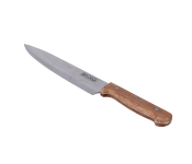 Delcasa DC1834 8 Inch Durable Kitchen Chef Knife with Comfortable Handle - Wood