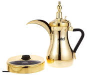 For your Kitchen! For Sanford SF7401ACM 1.0Litre Arabic Coffee Maker - Golden - ID 102543