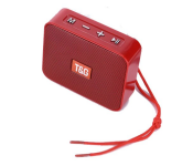 Portable 1778 Bluetooth Wireless Square Speaker - Red