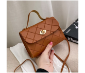 FN-Street Shot Single Shoulder Diagonal Mini Crossbody Bag for Female - Brown