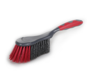 Delcasa DC1606 Durable Household Hand Brush for Indoor and Outdoor Cleaning - Red & Grey