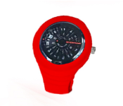 New Fashion Quartz Movement Fashion Casual Watch for Men and Women-Red