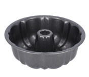 Delcasa DC2043 24.5x8 CM Carbon Steel  Charlotte Bundform Mould Pan -Grey